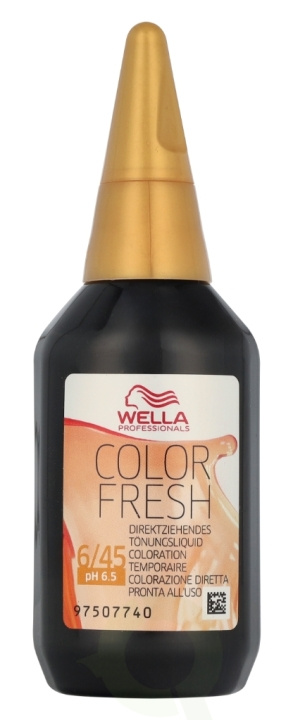 Wella Color Fresh - Acid 75 ml 6/45 in the group BEAUTY & HEALTH / Hair & Styling / Hair care / Hair Dye / Hair Dye & Color bombs at TP E-commerce Nordic AB (D22048)