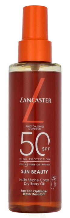 Lancaster Sun Beauty Fast Tan Optimizer Satin Dry Oil High Protection SPF50 150 ml in the group BEAUTY & HEALTH / Skin care / Tanning / Sunscreen at TP E-commerce Nordic AB (D22054)