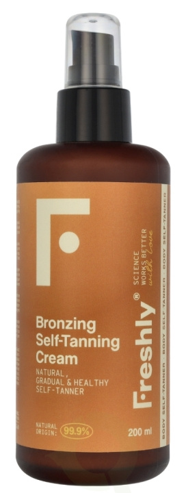 Freshly Cosmetics Bronzing Self-Tanning Cream 200 ml in the group BEAUTY & HEALTH / Skin care / Tanning / Sunless tanning at TP E-commerce Nordic AB (D22061)