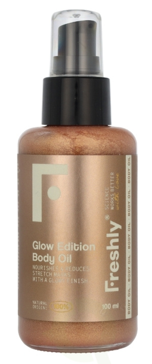 Freshly Cosmetics Glow Edition Body Oil 100 ml in the group BEAUTY & HEALTH / Skin care / Body health / Body lotion at TP E-commerce Nordic AB (D22062)