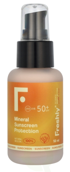 Freshly Cosmetics Healthy Mineral Sunscreen SPF50+ 50 ml in the group BEAUTY & HEALTH / Skin care / Tanning / Sunscreen at TP E-commerce Nordic AB (D22066)