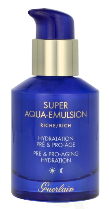 Guerlain Super Aqua-Emulsion - Rich 50 ml For All Skin Types in the group BEAUTY & HEALTH / Skin care / Face / Day cream at TP E-commerce Nordic AB (D22110)
