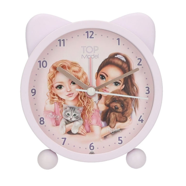 TOPModel Alarm Clock KITTY and DOGGY - Lilac - 11 cm (413548) in the group HOME, HOUSEHOLD & GARDEN / Watches & Counters / Alarmclocks at TP E-commerce Nordic AB (D22137)