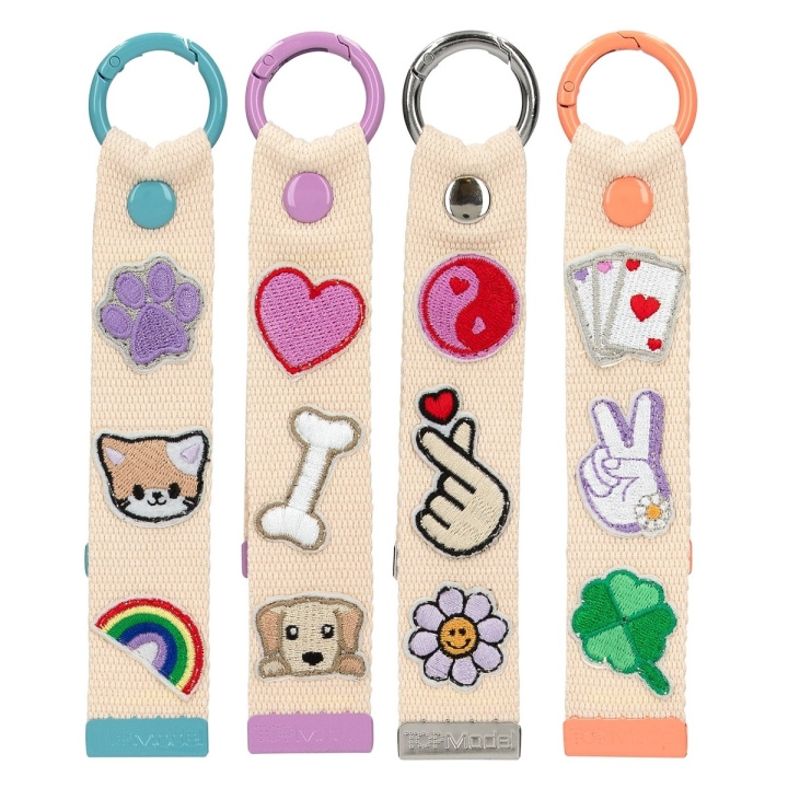 TOPModel Clip Strap with Patches - GIRL POWER (413425) in the group TOYS, KIDS & BABY PRODUCTS / Toys / Crafts at TP E-commerce Nordic AB (D22142)