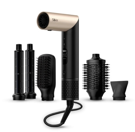 Silk\'n SilkyAir Flex 5-in-1 Hair Dryer & Styler in the group BEAUTY & HEALTH / Hair & Styling / Styling Tools / Hair dryer at TP E-commerce Nordic AB (D22147)
