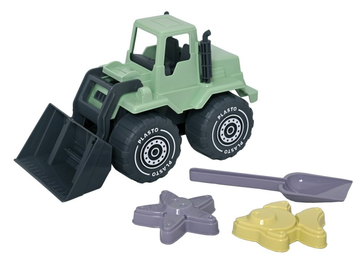 Plasto Frontloader Set Bioplastic (1311000ECO) in the group TOYS, KIDS & BABY PRODUCTS / Toys / Toy cars at TP E-commerce Nordic AB (D22152)