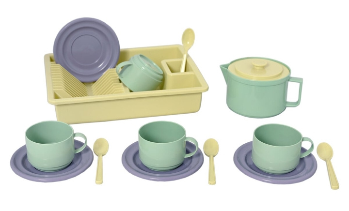 Plasto Coffee Set Bioplastic (3869000ECO) in the group TOYS, KIDS & BABY PRODUCTS / Toys / Play set at TP E-commerce Nordic AB (D22156)
