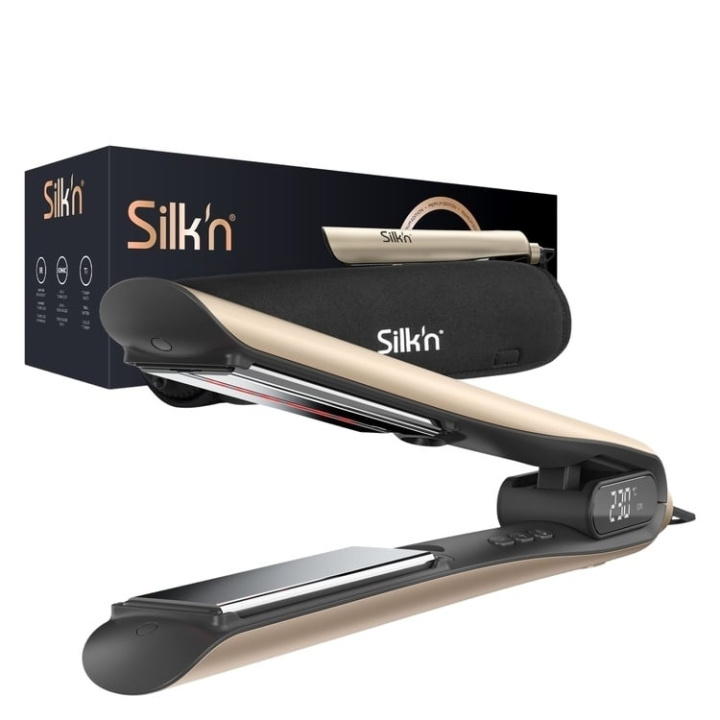 Silk\'n SilkyStraight Infrared Hair Straightener in the group BEAUTY & HEALTH / Hair & Styling / Styling Tools / Straighteners at TP E-commerce Nordic AB (D22174)