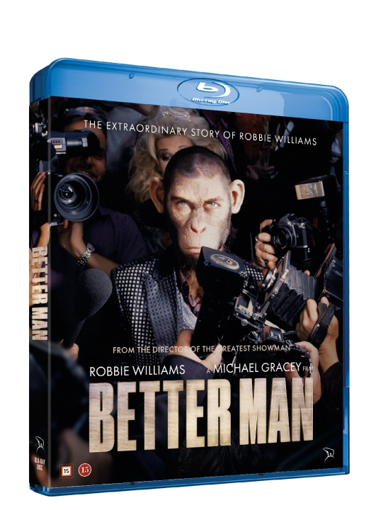 BETTER MAN in the group HOME ELECTRONICS / Audio & Picture / TV & Accessories / Movies / Blu-ray at TP E-commerce Nordic AB (D22188)
