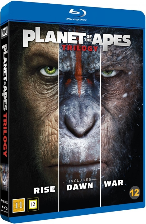 Planet of the Apes Trilogy, The (Blu-Ray) in the group HOME ELECTRONICS / Audio & Picture / TV & Accessories / Movies / Blu-ray at TP E-commerce Nordic AB (D22199)