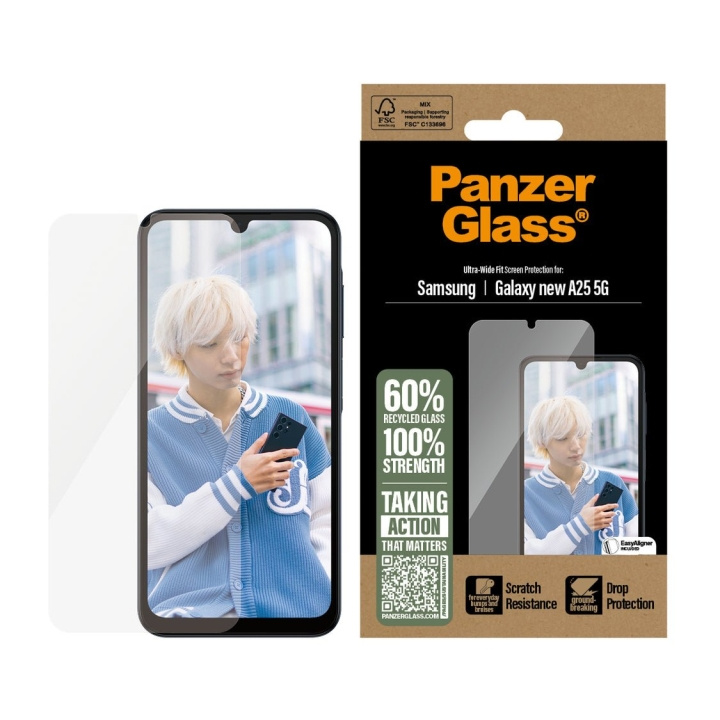 Panzer Glass - Screen Protector Galaxy new A25 5G Ultra UWF in the group SMARTPHONE & TABLETS / Phone cases / Samsung at TP E-commerce Nordic AB (D22214)