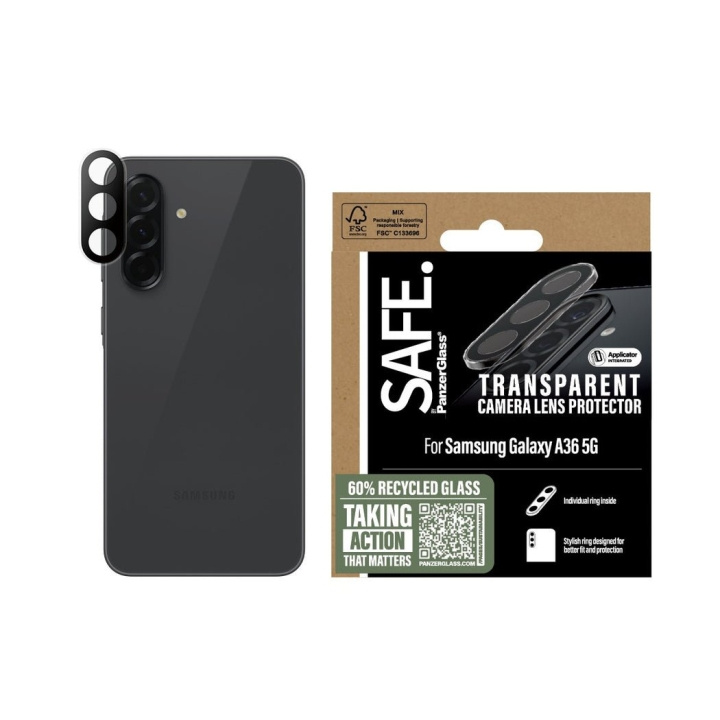 Panzer Glass - SAFE Camera Lens Protector TRNSP Galaxy new A36 5G in the group SMARTPHONE & TABLETS / Phone cases / Samsung at TP E-commerce Nordic AB (D22216)