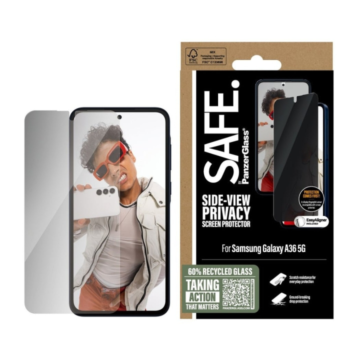 Panzer Glass - SAFE Privacy Screen Protector Galaxy new A36 5G UWF in the group SMARTPHONE & TABLETS / Phone cases / Samsung at TP E-commerce Nordic AB (D22218)