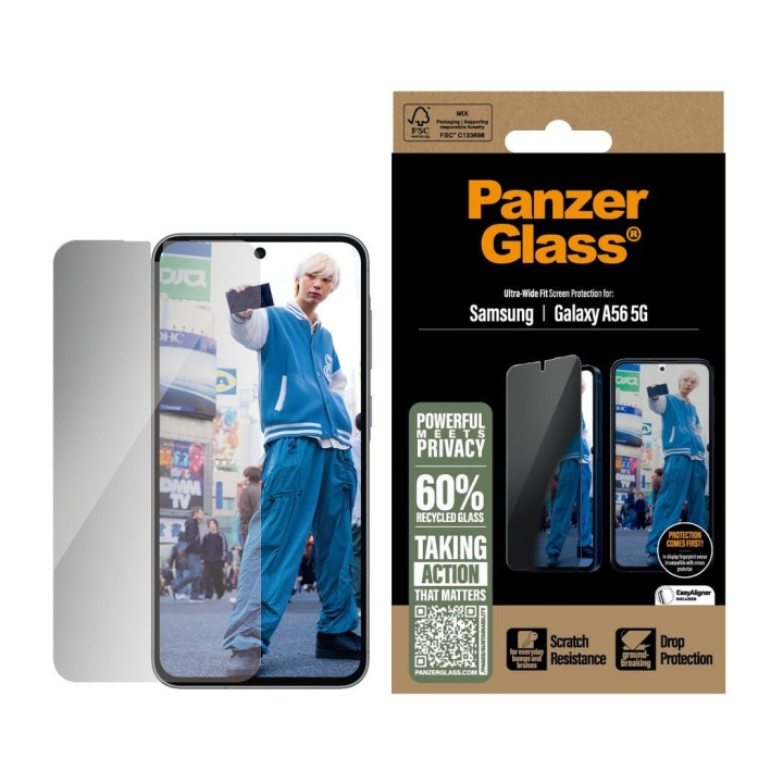 Panzer Glass - Privacy Screen P Galaxy A55 5G Ultra, UWF in the group SMARTPHONE & TABLETS / Phone cases / Samsung at TP E-commerce Nordic AB (D22228)