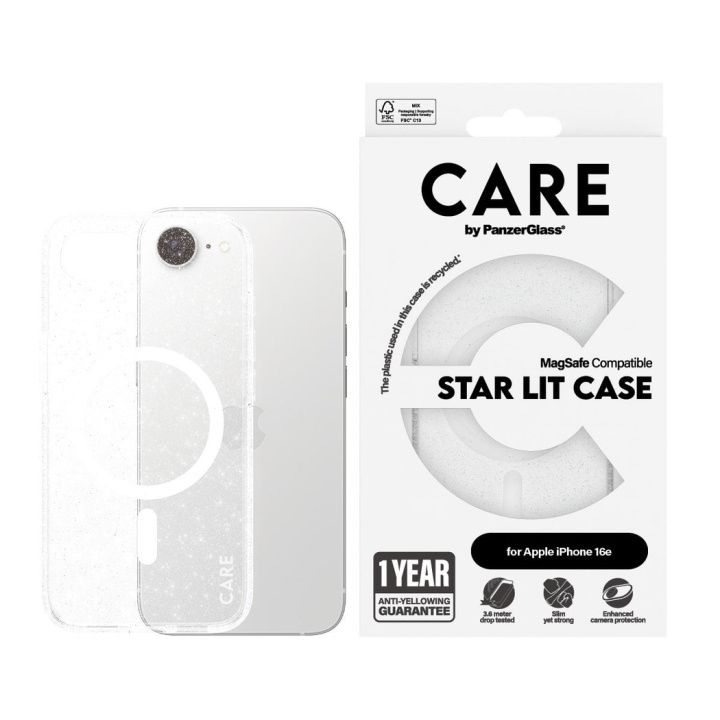PanzerGlass CARE by PanzerGlass - Case - MagSafe - iPhone 16e in the group SMARTPHONE & TABLETS / Phone cases / Apple / iPhone 16 at TP E-commerce Nordic AB (D22229)