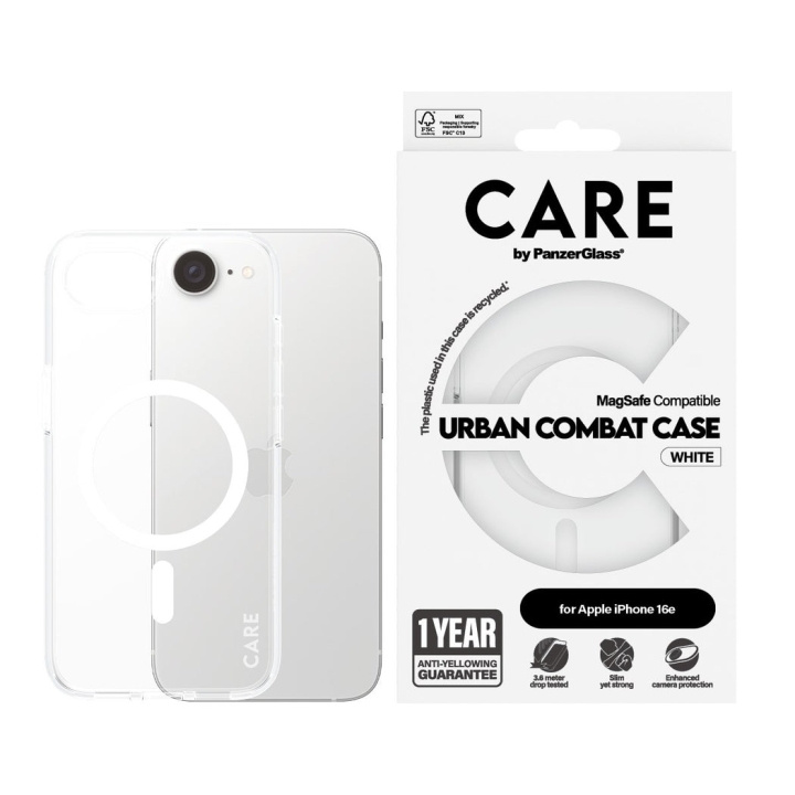 PanzerGlass CARE by PanzerGlass- Case Transparent - MagSafe - iPhone 16e in the group SMARTPHONE & TABLETS / Phone cases / Apple / iPhone 16 at TP E-commerce Nordic AB (D22230)