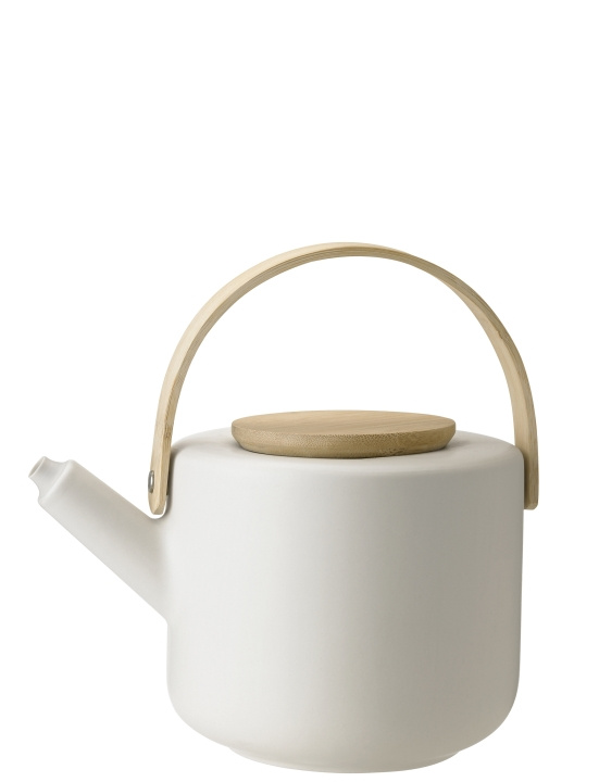 Stelton Theo Teapot 1.25 L (Sand) in the group HOME, HOUSEHOLD & GARDEN / Kitchen utensils / Other kitchen tools at TP E-commerce Nordic AB (D22281)