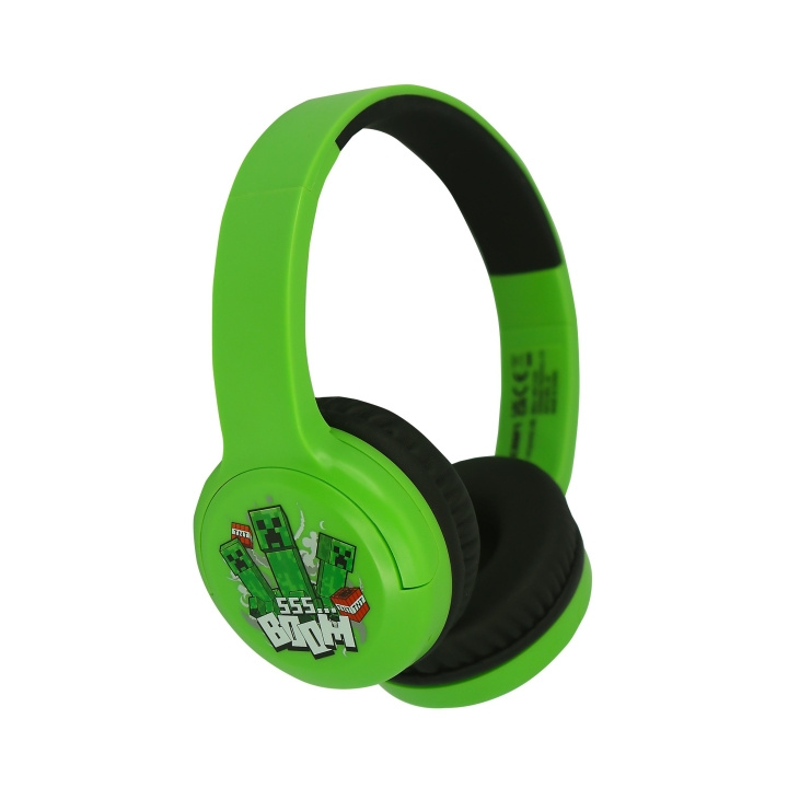 OTL MINECRAFT - CORE WIRELESS HEADPHONES (Bluetooth) in the group HOME ELECTRONICS / Audio & Picture / Headphones & Accessories / Headphones at TP E-commerce Nordic AB (D22287)