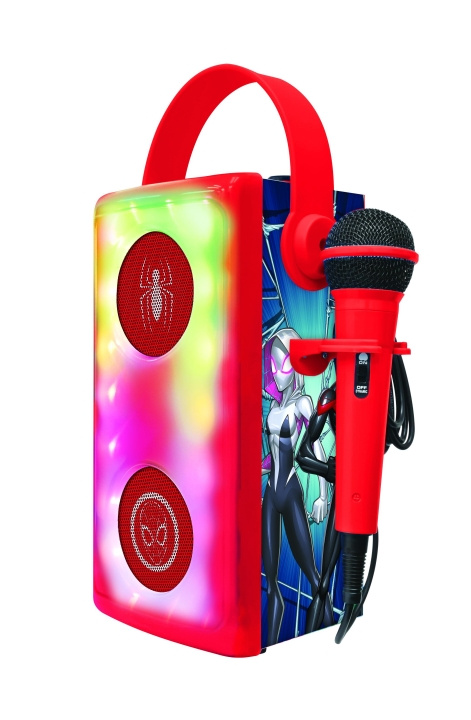 Lexibook Spider-Man - Bluetooth speaker with microphone (BTP185SPZ) in the group HOME ELECTRONICS / Audio & Picture / Speakers & accessories / Bluetooth Speakers / Portable speakers at TP E-commerce Nordic AB (D22293)