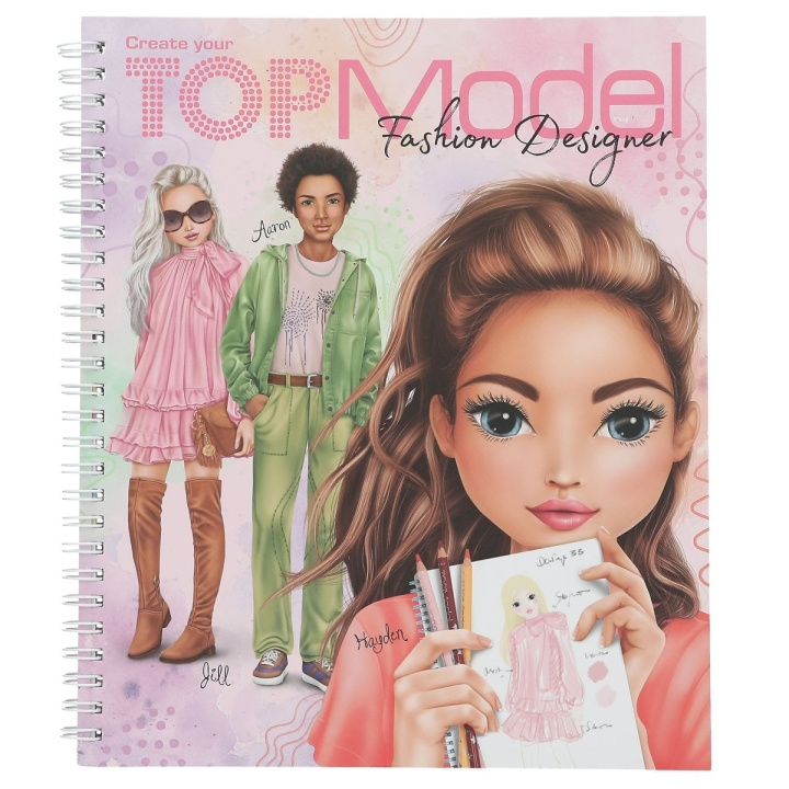 TOPModel Create Your TOPModel Colouring Book - (413582) in the group TOYS, KIDS & BABY PRODUCTS / Toys / Crafts at TP E-commerce Nordic AB (D22299)