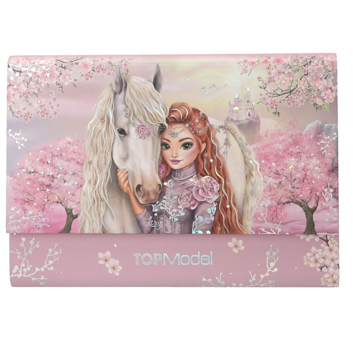 TOPModel Letterset with Register VIVA VIOLET - Violet (413616) in the group TOYS, KIDS & BABY PRODUCTS / Toys / Crafts at TP E-commerce Nordic AB (D22304)