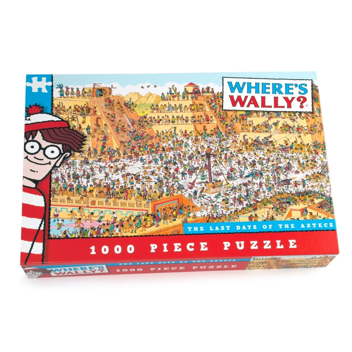 University Games Where\'s Wally - The Last Day of the Aztecs - 1000pc (710-5905) in the group TOYS, KIDS & BABY PRODUCTS / Toys / Kids puzzle at TP E-commerce Nordic AB (D22317)