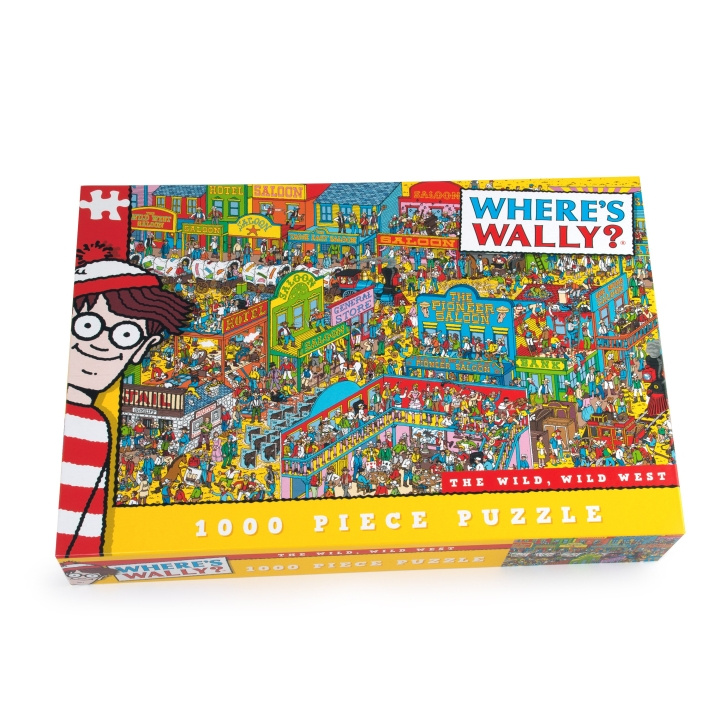 University Games Where\'s Wally - The Wild Wild West - 1000pc (710-5925) in the group TOYS, KIDS & BABY PRODUCTS / Toys / Kids puzzle at TP E-commerce Nordic AB (D22318)