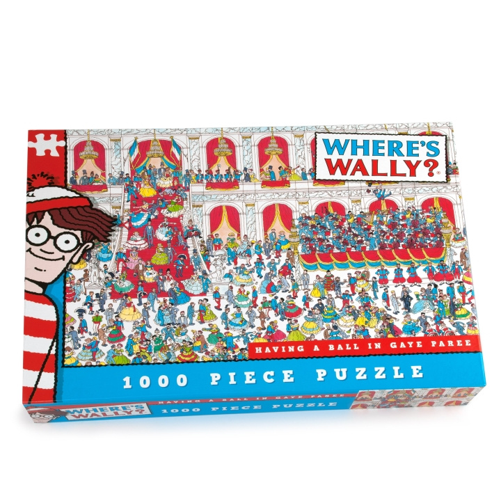 University Games Where\'s Wally - Having a Ball in Gaye Paree - 1000pc (710-5975) in the group TOYS, KIDS & BABY PRODUCTS / Toys / Kids puzzle at TP E-commerce Nordic AB (D22319)
