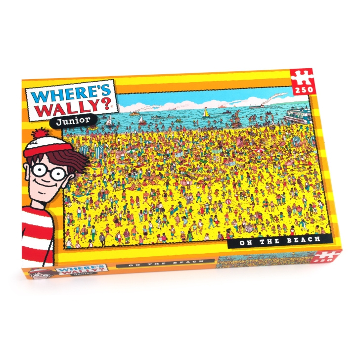 University Games Where\'s Wally - Beach 250pc (710-5935) in the group TOYS, KIDS & BABY PRODUCTS / Toys / Toys at TP E-commerce Nordic AB (D22322)