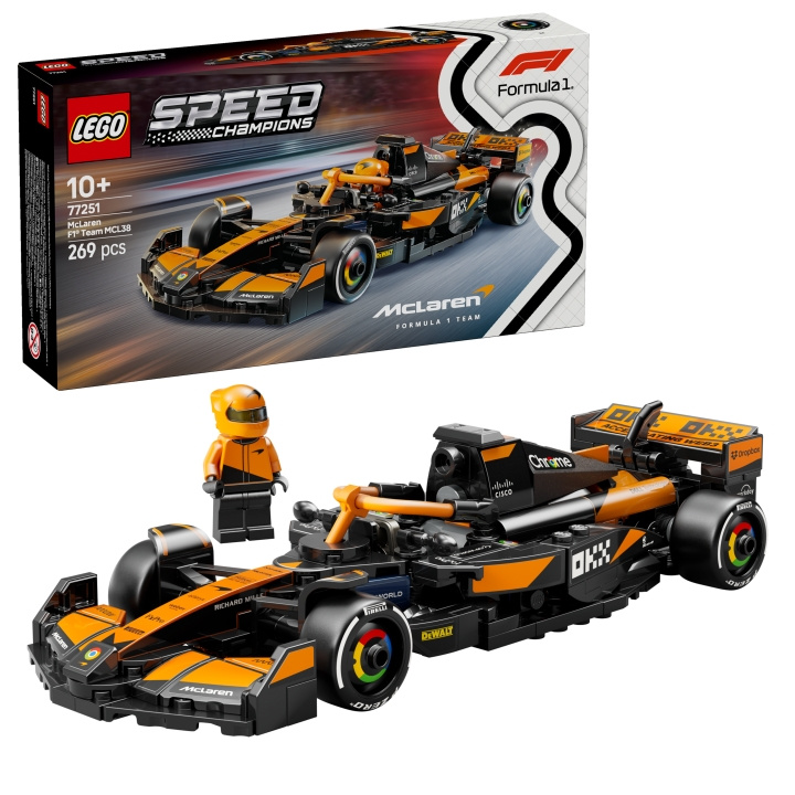 LEGO Speed Champions - McLaren F1 Team MCL38 Race Car (77251) in the group TOYS, KIDS & BABY PRODUCTS / Toys / Building toys / Lego at TP E-commerce Nordic AB (D22333)