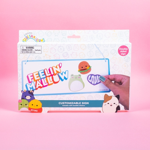 Squishmallows Room Sign with Wall Decals in the group Sport, leisure & Hobby / Fun stuff / Collector\'s items at TP E-commerce Nordic AB (D22350)