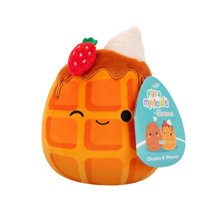 Squishmallows 13 cm - Flip A Mallows - Oksana and Weaver in the group TOYS, KIDS & BABY PRODUCTS / Baby toys / stuffed animals at TP E-commerce Nordic AB (D22388)