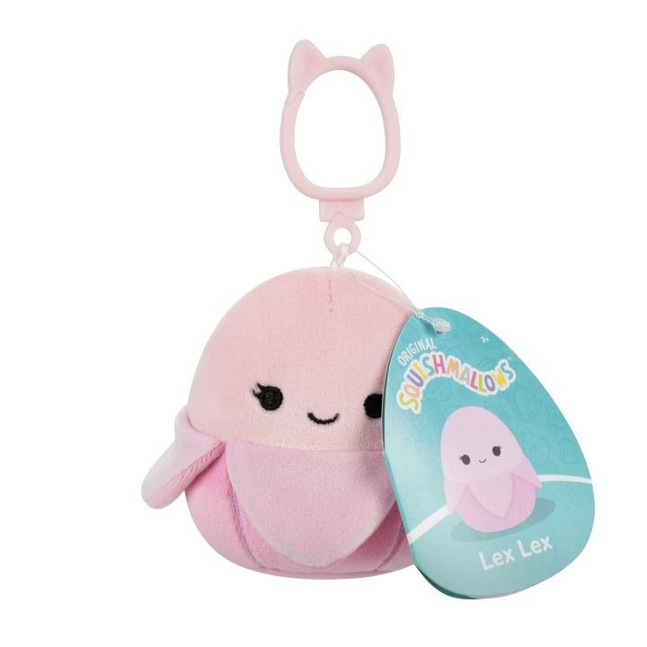 Squishmallows 9 cm - Clip On - Lex Lex Pastel Pink Banana in the group TOYS, KIDS & BABY PRODUCTS / Baby toys / stuffed animals at TP E-commerce Nordic AB (D22394)