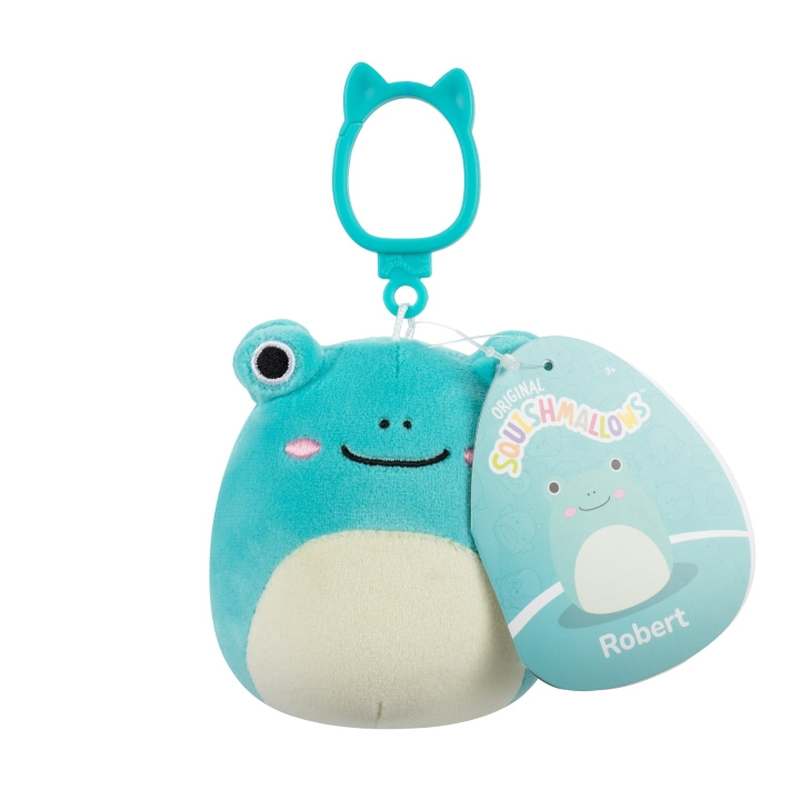 Squishmallows 9 cm - Clip On - Robert Frog in the group TOYS, KIDS & BABY PRODUCTS / Baby toys / stuffed animals at TP E-commerce Nordic AB (D22397)