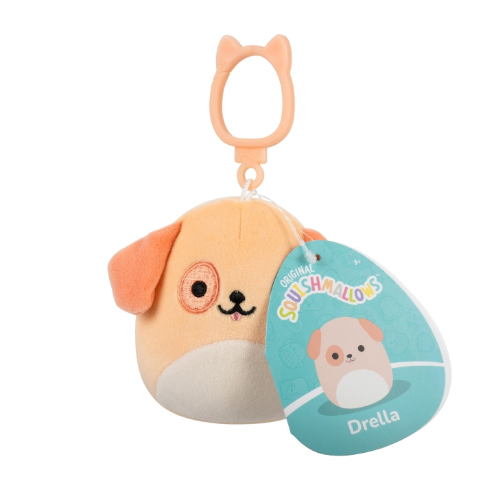 Squishmallows 9 cm - Clip On - Drella Dog in the group TOYS, KIDS & BABY PRODUCTS / Baby toys / stuffed animals at TP E-commerce Nordic AB (D22399)