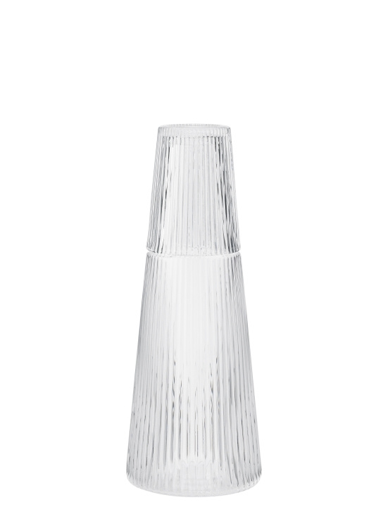Stelton Pilastro Carafe with Glass 1 L in the group HOME, HOUSEHOLD & GARDEN / Kitchen utensils / Wine & Drink accessories at TP E-commerce Nordic AB (D22417)