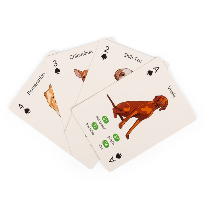Kikkerland Paws & Play Playing Cards - (GG274) in the group TOYS, KIDS & BABY PRODUCTS / Games / Card games at TP E-commerce Nordic AB (D22470)