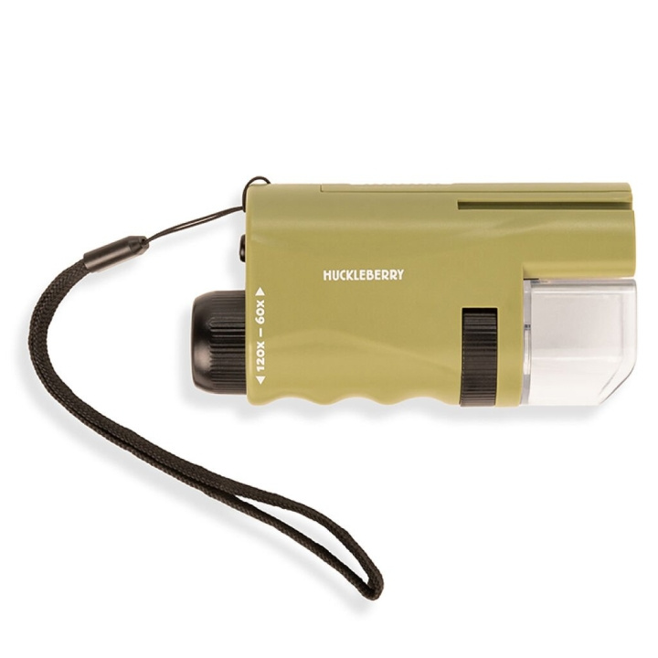 Kikkerland Huckleberry Pocket Microscope - 7.75 cm x 11.25 cm x 3.25 cm in the group Sport, leisure & Hobby / Outdoor recreation / Binoculars at TP E-commerce Nordic AB (D22471)