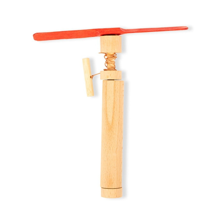 Kikkerland Huckleberry Pull Helicopter - (HB49-F) in the group Sport, leisure & Hobby / Fun stuff / Smart home at TP E-commerce Nordic AB (D22473)