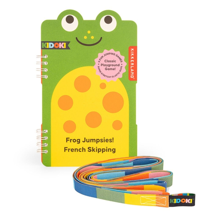 Kikkerland Kidoki FrogJumpsies French Skipping - (KID51-F) in the group TOYS, KIDS & BABY PRODUCTS / Outdoor toys / Sport & Games at TP E-commerce Nordic AB (D22476)