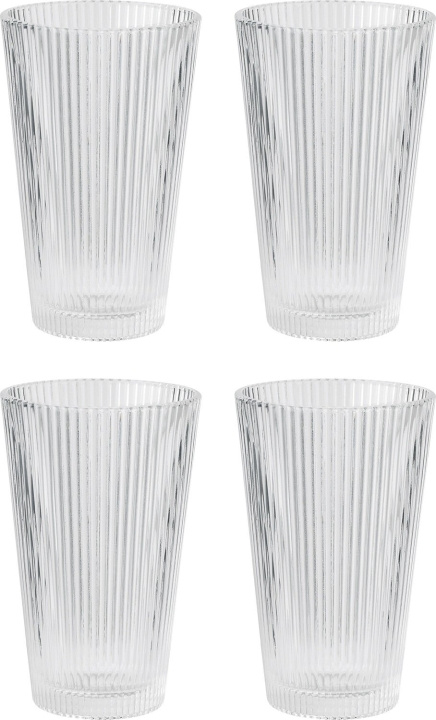 Stelton Pilastro Drinking Glass 0.35 L (4 pcs) in the group HOME, HOUSEHOLD & GARDEN / Kitchen utensils / Wine & Drink accessories at TP E-commerce Nordic AB (D22489)