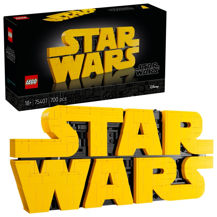LEGO Star Wars TM - Brick-Built Star Wars™ Logo (75407) in the group TOYS, KIDS & BABY PRODUCTS / Toys / Building toys / Lego at TP E-commerce Nordic AB (D22496)