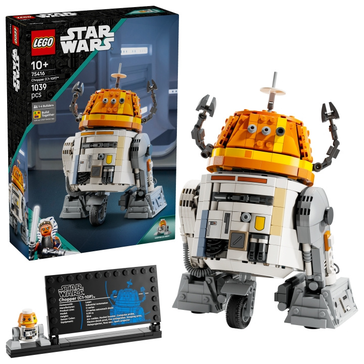 LEGO Star Wars TM - Chopper (C1-10P)™ Astromech Droid (75416) in the group TOYS, KIDS & BABY PRODUCTS / Toys / Building toys / Lego at TP E-commerce Nordic AB (D22497)
