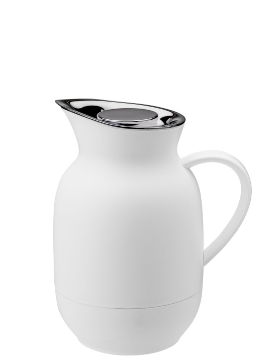 Stelton Amphora Vacuum Jug 1 L (Soft White) in the group Sport, leisure & Hobby / Outdoor recreation / Thermoses & Water Bottles at TP E-commerce Nordic AB (D22501)