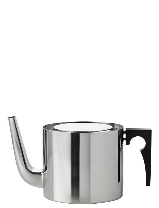 Stelton Arne Jacobsen Cylinda Tea Pot 1.25 L (Steel) in the group HOME, HOUSEHOLD & GARDEN / Kitchen utensils / Other kitchen tools at TP E-commerce Nordic AB (D22507)