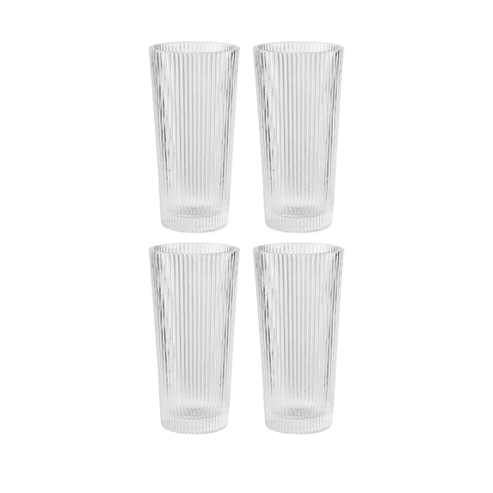 Stelton Pilastro Long Glass 30 cl (4 pcs) in the group HOME, HOUSEHOLD & GARDEN / Kitchen utensils / Wine & Drink accessories at TP E-commerce Nordic AB (D22511)