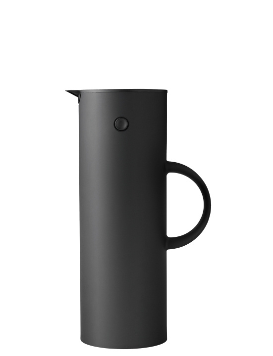 Stelton EM77 Vacuum Jug 1 L (Soft Black) in the group Sport, leisure & Hobby / Outdoor recreation / Thermoses & Water Bottles at TP E-commerce Nordic AB (D22512)