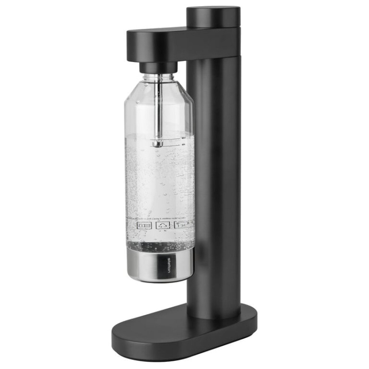 Stelton Brus Carbonator (Black Metallic) in the group HOME, HOUSEHOLD & GARDEN / Household appliances / Water & Juice / Carbonation machines / Carbonation machines at TP E-commerce Nordic AB (D22514)