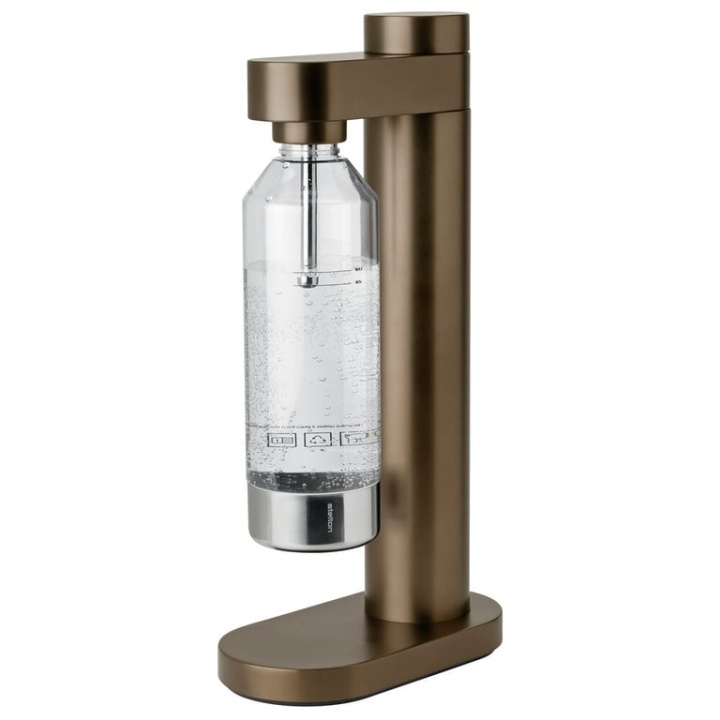 Stelton Brus Carbonator (Metallic Brown) in the group HOME, HOUSEHOLD & GARDEN / Household appliances / Water & Juice / Carbonation machines / Carbonation machines at TP E-commerce Nordic AB (D22515)