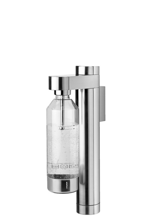 Stelton Brus Wall Mount Carbonator (Steel) in the group HOME, HOUSEHOLD & GARDEN / Household appliances / Water & Juice / Carbonation machines / Carbonation machines at TP E-commerce Nordic AB (D22527)